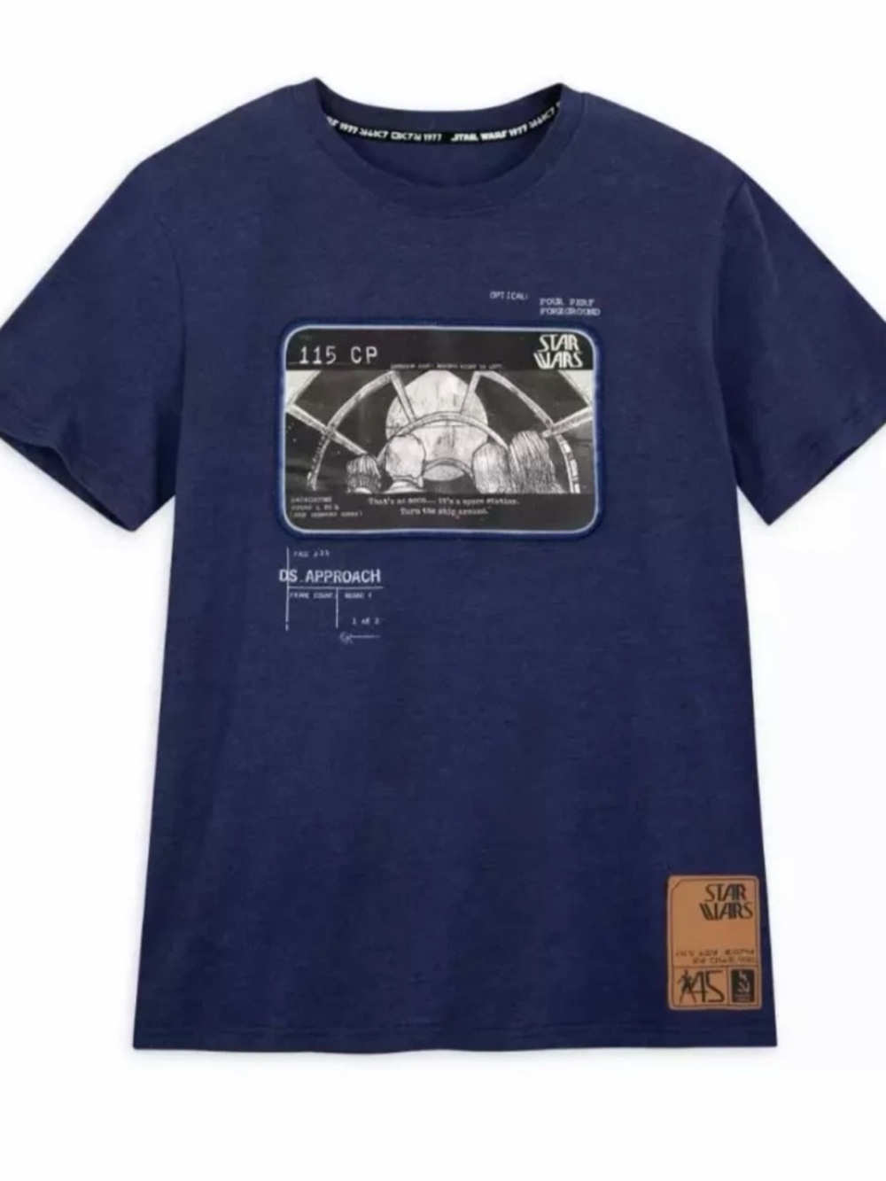 DISNEY STAR WARS Concept Artwork That's No Moon T-Shirt - Picture 2 of 12